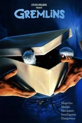 Affiche officielle du film Gremlins (1984) en French - HDLight - Regarder en streaming sur GauloisFlix