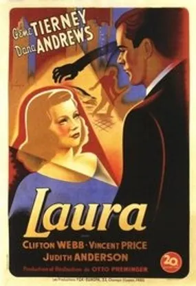 Affiche officielle du film Laura (1944) en French - Regarder en streaming sur GauloisFlix