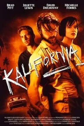Affiche officielle du film Kalifornia (1993) en TrueFrench - HDLight - Regarder en streaming sur GauloisFlix