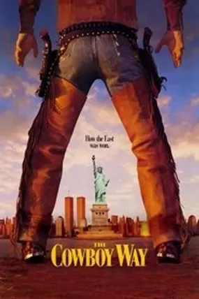 Affiche officielle du film Deux Cowboys à New York (1994) en French - HDLight - Regarder en streaming sur GauloisFlix