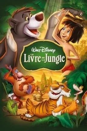 Affiche officielle du film Le Livre de la jungle (1967) en French - HDLight - Regarder en streaming sur GauloisFlix