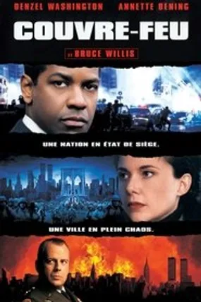 Affiche officielle du film Couvre-feu (1998) en TrueFrench - HDLight - Regarder en streaming sur GauloisFlix