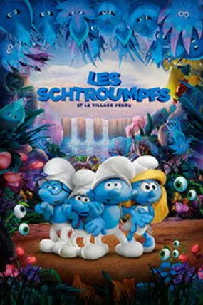 Affiche officielle du film Les Schtroumpfs et le village perdu (2017) en TrueFrench - HDLight - Regarder en streaming sur GauloisFlix