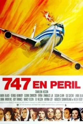 Affiche officielle du film 747 en péril (1974) en TrueFrench - HDLight - Regarder en streaming sur GauloisFlix