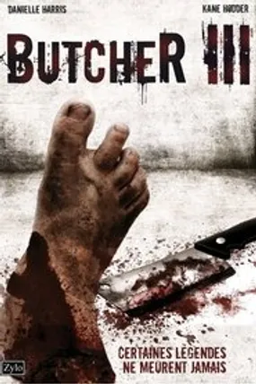 Affiche officielle du film Butcher III (2013) en TrueFrench - HDLight - Regarder en streaming sur GauloisFlix