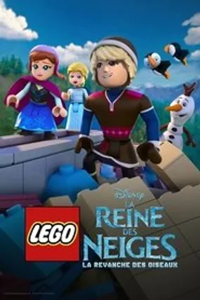 Affiche officielle du film LEGO La Reine des Neiges : La revanche des oiseaux (2025) en TrueFrench - HDLight - Regarder en streaming sur GauloisFlix