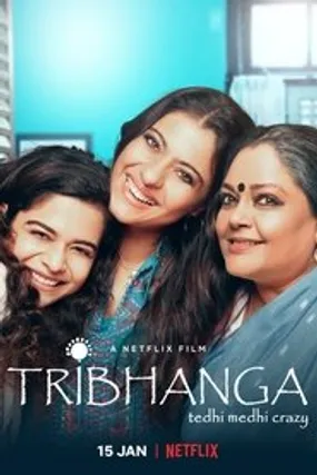 Affiche officielle du film Tribhanga (2021) en VOSTFR - HDLight - Regarder en streaming sur GauloisFlix