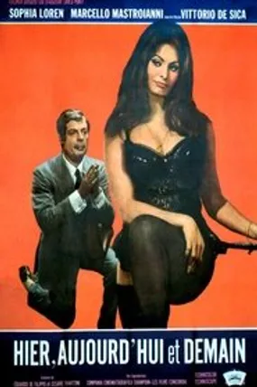 Affiche officielle du film Hier, aujourd'hui et demain (1963) en TrueFrench - HDLight - Regarder en streaming sur GauloisFlix