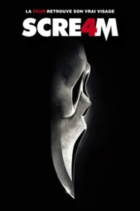 Affiche officielle du film Scream 4 (2011) en TrueFrench - HDLight - Regarder en streaming sur GauloisFlix