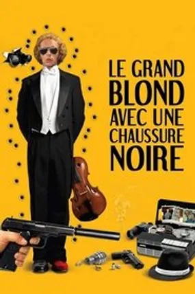 Affiche officielle du film Le Grand Blond avec une chaussure noire (1972) en French - HDLight - Regarder en streaming sur GauloisFlix