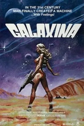 Affiche officielle du film Galaxina (1980) en TrueFrench - DVDRIP - Regarder en streaming sur GauloisFlix