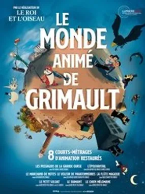 Affiche officielle du film Le Monde animé de Grimault (2019) en French - HDLight - Regarder en streaming sur GauloisFlix