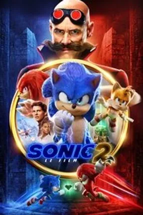 Affiche officielle du film Sonic 2, le film (2022) en TrueFrench - HDLight - Regarder en streaming sur GauloisFlix