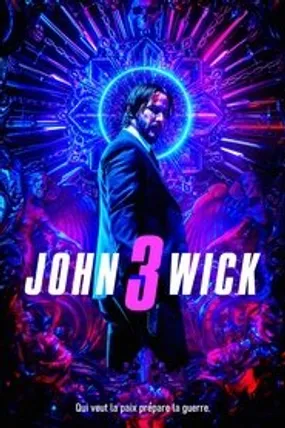 Affiche officielle du film John Wick : Parabellum (2019) en TrueFrench - HDLight - Regarder en streaming sur GauloisFlix