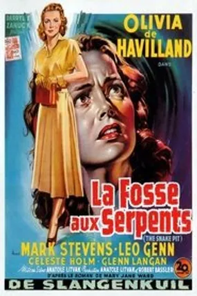 Affiche officielle du film La fosse aux serpents (1948) en French - Regarder en streaming sur GauloisFlix