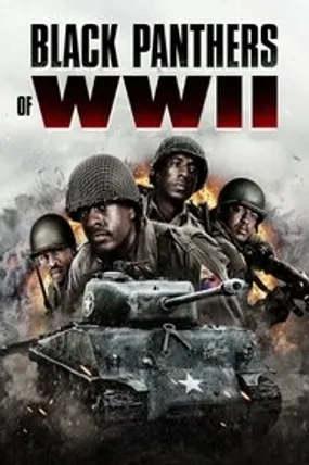 Affiche officielle du film Black Panthers of WWII (2025) en VOSTFR - HDLight - Regarder en streaming sur GauloisFlix