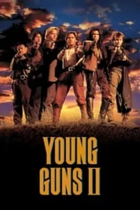 Affiche officielle du film Young Guns II (1990) en TrueFrench - HDLight - Regarder en streaming sur GauloisFlix