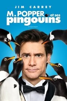 Affiche officielle du film M. Popper et ses pingouins (2011) en TrueFrench - HDLight - Regarder en streaming sur GauloisFlix
