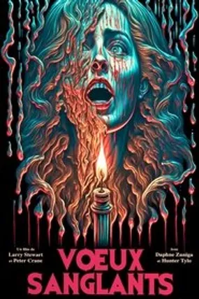 Affiche officielle du film Voeux sanglants (1984) en TrueFrench - HDLight - Regarder en streaming sur GauloisFlix