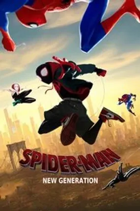 Affiche officielle du film Spider-Man : New Generation (2018) en TrueFrench - HDLight - Regarder en streaming sur GauloisFlix