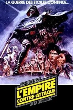Affiche officielle du film L'Empire contre-attaque (1980) en TrueFrench - HDLight - Regarder en streaming sur GauloisFlix