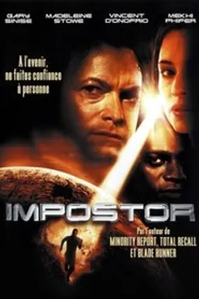 Affiche officielle du film Impostor (2001) en TrueFrench - HDLight - Regarder en streaming sur GauloisFlix
