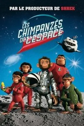 Affiche officielle du film Les Chimpanzés de l'espace (2008) en TrueFrench - HDLight - Regarder en streaming sur GauloisFlix