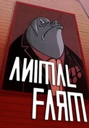 Affiche officielle du film La ferme des animaux (1954) en TrueFrench - HDLight - Regarder en streaming sur GauloisFlix
