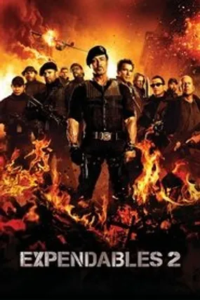 Affiche officielle du film Expendables 2 : Unité spéciale (2012) en TrueFrench - HDLight - Regarder en streaming sur GauloisFlix
