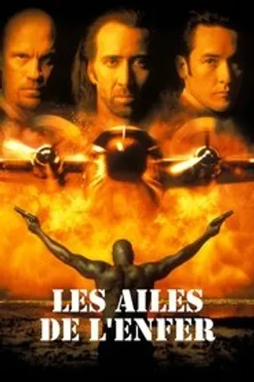 Affiche officielle du film Les Ailes de l'enfer (1997) en TrueFrench - HDLight - Regarder en streaming sur GauloisFlix