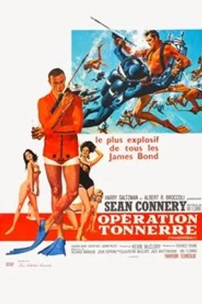 Affiche officielle du film Opération Tonnerre (1965) en TrueFrench - HDLight - Regarder en streaming sur GauloisFlix
