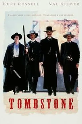 Affiche officielle du film Tombstone (1993) en TrueFrench - HDLight - Regarder en streaming sur GauloisFlix