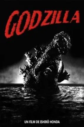 Affiche officielle du film Godzilla (1954) en TrueFrench - HDLight - Regarder en streaming sur GauloisFlix