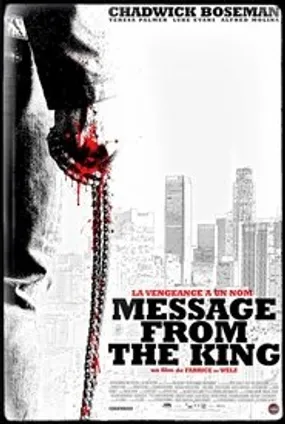 Affiche officielle du film Message from the King (2017) en French - Regarder en streaming sur GauloisFlix