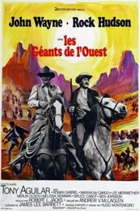 Affiche officielle du film Les Géants de l'Ouest (1969) en French - Regarder en streaming sur GauloisFlix