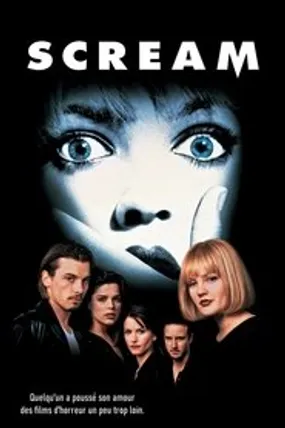 Affiche officielle du film Scream (1996) en TrueFrench - HDLight - Regarder en streaming sur GauloisFlix