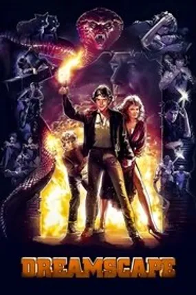 Affiche officielle du film Dreamscape (1984) en TrueFrench - HDLight - Regarder en streaming sur GauloisFlix