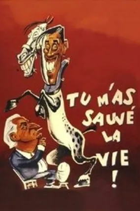 Affiche officielle du film Tu m'as sauvé la vie (1950) en French - Regarder en streaming sur GauloisFlix