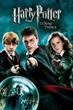 Affiche officielle du film Harry Potter et l'Ordre du Phénix (2007) en TrueFrench - HDLight - Regarder en streaming sur GauloisFlix