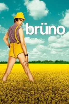 Affiche officielle du film Brüno (2009) en TrueFrench - HDLight - Regarder en streaming sur GauloisFlix