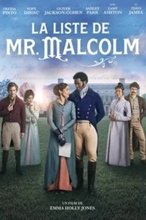 Affiche officielle du film La Liste de Mr. Malcolm (2022) en VOSTFR - HDLight - Regarder en streaming sur GauloisFlix