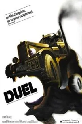 Affiche officielle du film Duel (1971) en TrueFrench - HDLight - Regarder en streaming sur GauloisFlix