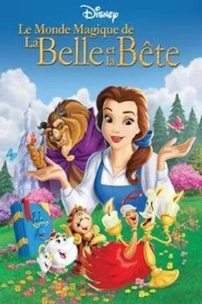 Affiche officielle du film Le Monde magique de la Belle et la Bête (1998) en French - HDLight - Regarder en streaming sur GauloisFlix