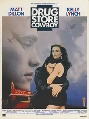 Affiche officielle du film Drugstore Cowboy (1989) en TrueFrench - HDLight - Regarder en streaming sur GauloisFlix