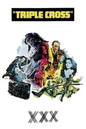 Affiche officielle du film La Fantastique Histoire vraie d'Eddie Chapman (1966) en TrueFrench - HDLight - Regarder en streaming sur GauloisFlix