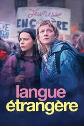 Affiche officielle du film Langue étrangère (2024) en TrueFrench - HDLight - Regarder en streaming sur GauloisFlix