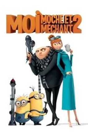 Affiche officielle du film Moi, moche et méchant 2 (2013) en TrueFrench - HDLight - Regarder en streaming sur GauloisFlix