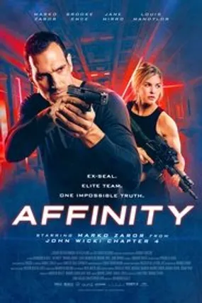 Affiche officielle du film Affinity (2025) en VOSTFR - HDLight - Regarder en streaming sur GauloisFlix