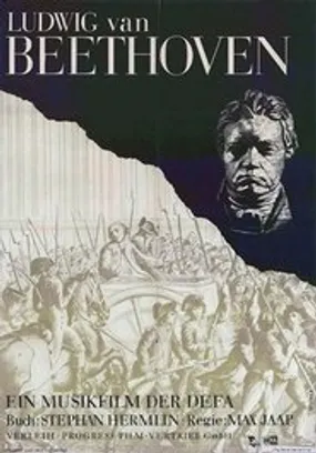 Affiche officielle du film Ludwig van Beethoven (1954) en French - Regarder en streaming sur GauloisFlix