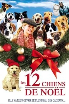 Affiche officielle du film Les 12 chiens de noël (2005) en French - DVDRIP - Regarder en streaming sur GauloisFlix